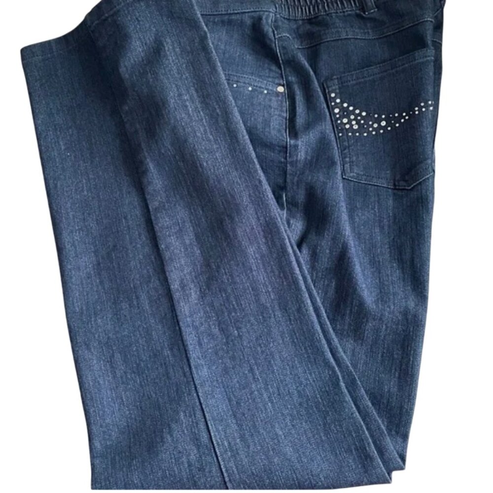 Alia Dark Wash Denim Jeans